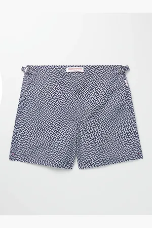 Orlebar Brown Bulldog Straight-Leg Mid-Length Printed Swim Shorts