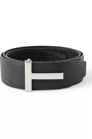 Tom Ford 4cm Reversible Full-Grain Leather Belt