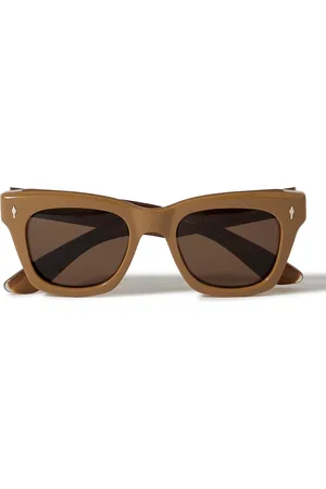 JACQUES MARIE MAGE Umit Benan Dealan Square-Frame Acetate Sunglasses