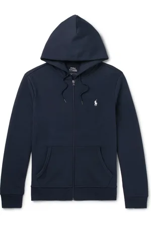 Ralph Lauren Jersey Zip-Up Hoodie