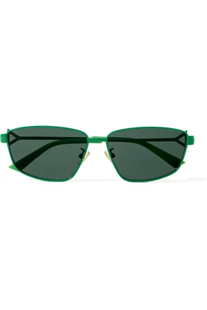 Bottega Veneta D-Frame Metal Sunglasses