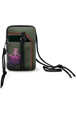 Moncler 1 Moncler JW Anderson Logo-Appliquéd Canvas Phone Pouch with Lanyard