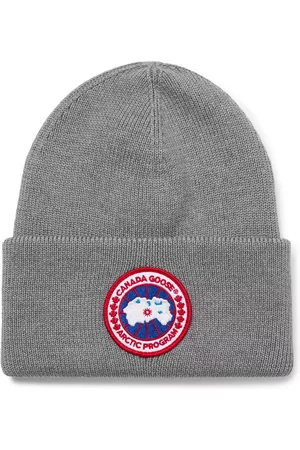 Canada Goose Logo-Appliquéd Merino Wool Beanie