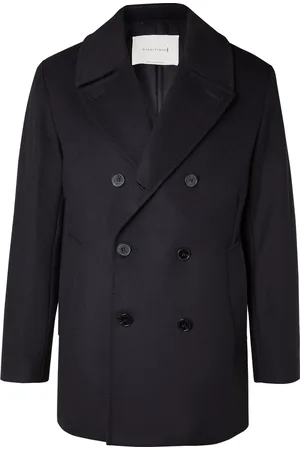 MACKINTOSH Dalton Wool and Cashmere-Blend Peacoat