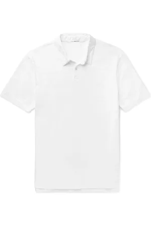 James Perse Supima Cotton-Jersey Polo Shirt