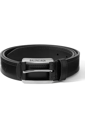 Balenciaga Black Reversible BB Monogram Belt 40mm 95 / Black