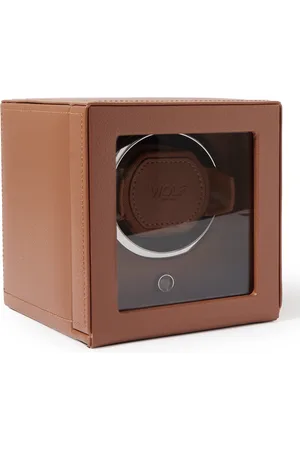 Wolf Club Full-Grain Vegan Leather Single Watch Winder