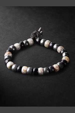 CAROLINA BUCCI St Tropez Forte Beads White Gold Multi-Stone Bracelet