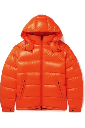 Moncler Maya Logo-Appliquéd Quilted Shell Hooded Down Jacket