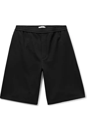 The Row Eston Wide-Leg Cotton-Jersey Shorts
