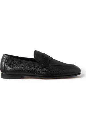 Tom Ford Sean Full-Grain Leather Loafers