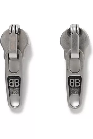 Balenciaga Zip-Up XS -Tone Earrings