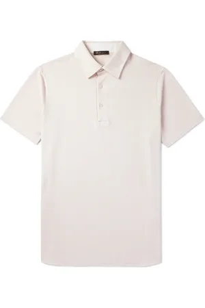 Loro Piana Cotton-Piqué Polo Shirt