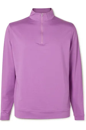 Peter Millar Perth Tech-Jersey Half-Zip Golf Top