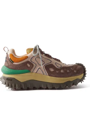 Moncler Salehe Bembury Trailgrip Grain Rubber-Trimmed GORE-TEX Ballistic Nylon Sneakers