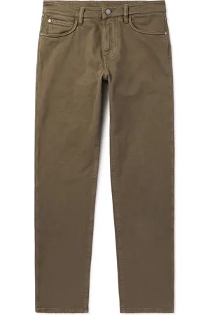 Loro Piana Quarona Slim-Fit Stretch-Cotton Twill Trousers