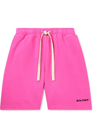 Mens pink hot sale jersey shorts