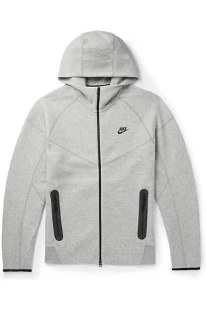 Nike Tech Fleece Full-Zip Winterized Hoodie 'Cobblestone / Black' XL