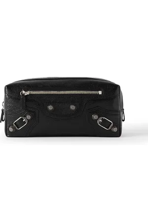 Balenciaga Le Cagole Textured-Leather Pouch