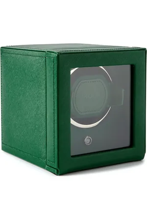Wolf Club Full-Grain Vegan Leather Single Watch Winder