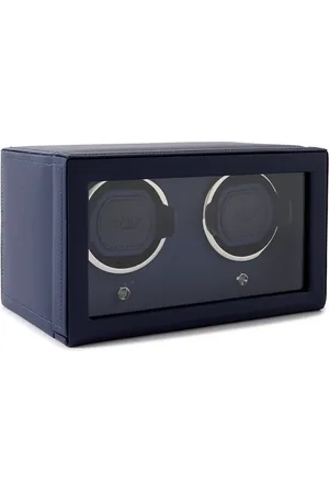 Wolf Club Full-Grain Vegan Leather Double Watch Winder