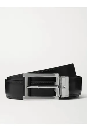 Mont Blanc Buckle Leather Belt - Size 38inches – Luxe Marché India