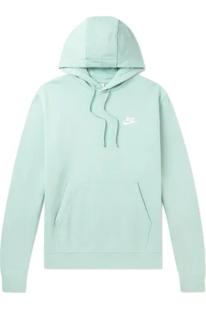 BOSS - Cotton-blend hoodie with color-blocking and logo tape