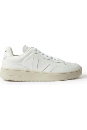 Veja V-90 Leather Sneakers