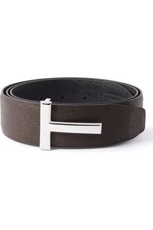 Tom Ford 4cm Reversible Full-Grain Leather Belt