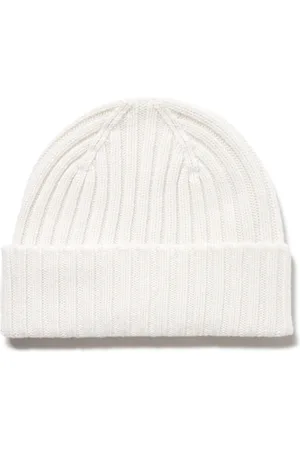 Mr P. Cairn Ribbed Cashmere Beanie