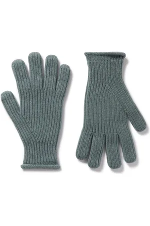 Mr P. Ribbed Wool Gloves