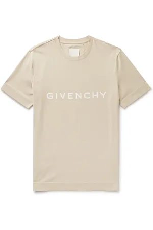 GIVENCHY Oversized Logo-Embroidered Cotton-Jersey T-Shirt for Men