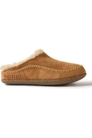 Sorel falcon best sale ridge mens slippers