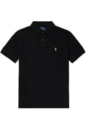 Ralph Lauren Logo-Embroidered Cotton-Piqué Polo Shirt