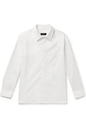 NILI LOTAN Finn Cotton-Poplin Shirt