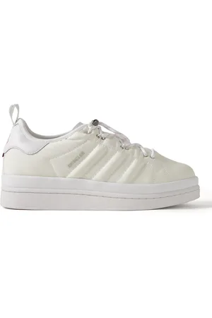 Moncler Adidas Originals Campus Leather-Trimmed Quilted GORE-TEX Sneakers