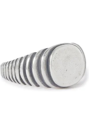 M. COHEN Lira Sterling Signet Ring