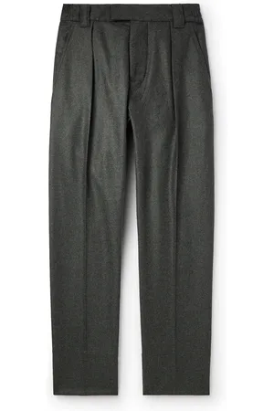 Loro Piana Reinga Straight-Leg Wish® Wool and Cashmere-Blend Trousers