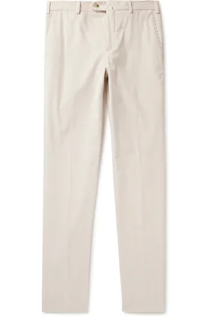 Loro Piana Straight-Leg Cotton-Corduroy Trousers