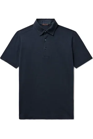 Loro Piana Cotton-Piqué Polo Shirt