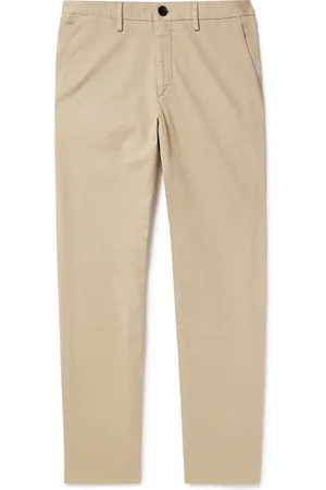Mr P. Samuel Straight-Leg Cotton-Blend Twill Chinos