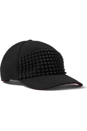 Christian Louboutin Spiked Cotton-Canvas Hat