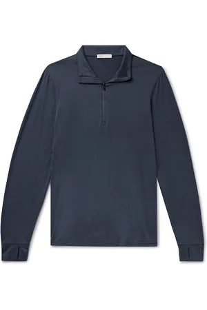 ONIA Everyday Stretch-Jersey Half-Zip Top
