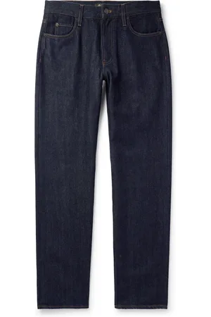 Loro Piana Straight-Leg Cotton and Cashmere-Blend Jeans