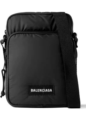Balenciaga Explorer Logo-Appliquéd Padded Nylon Messenger Bag