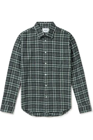 Checked Quilted Flannel Shirt