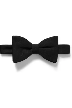 Mr P. Pre-Tied Silk-Faille Bow Tie