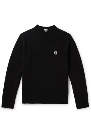 Loewe Anagram Logo-Embroidered Wool Sweater