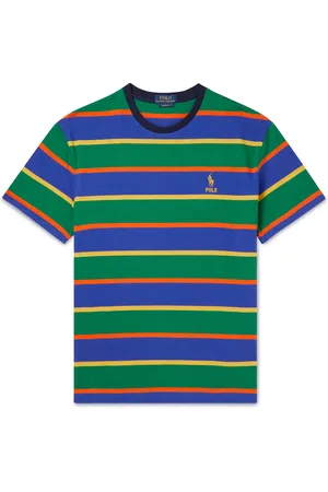 POLO RALPH LAUREN Logo-Embroidered Cotton-Jersey Polo Shirt for Men