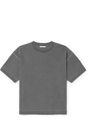 JOHN ELLIOTT Reversed Cropped Cotton-Jersey T-Shirt